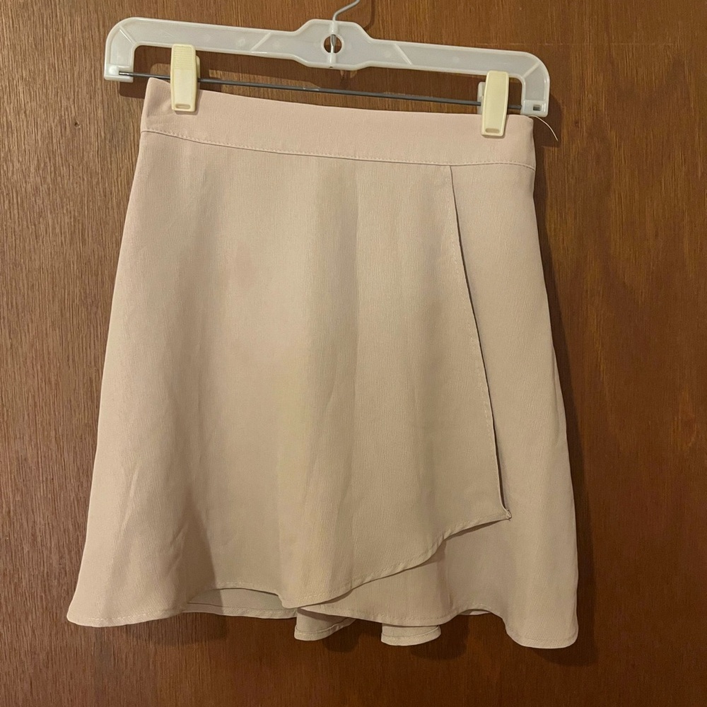 Tan skirt